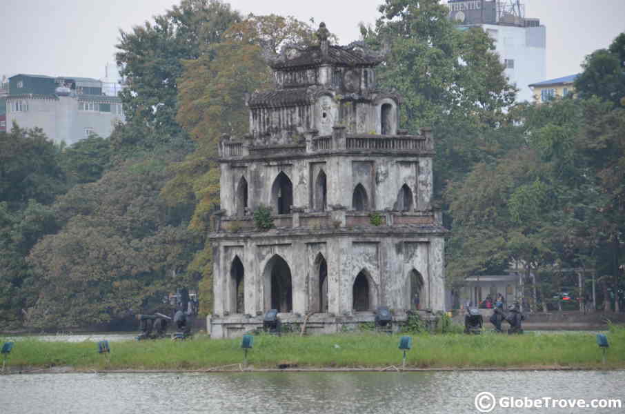 Hoan Kiem lake is my favorite on the things to do in Hanoi list.