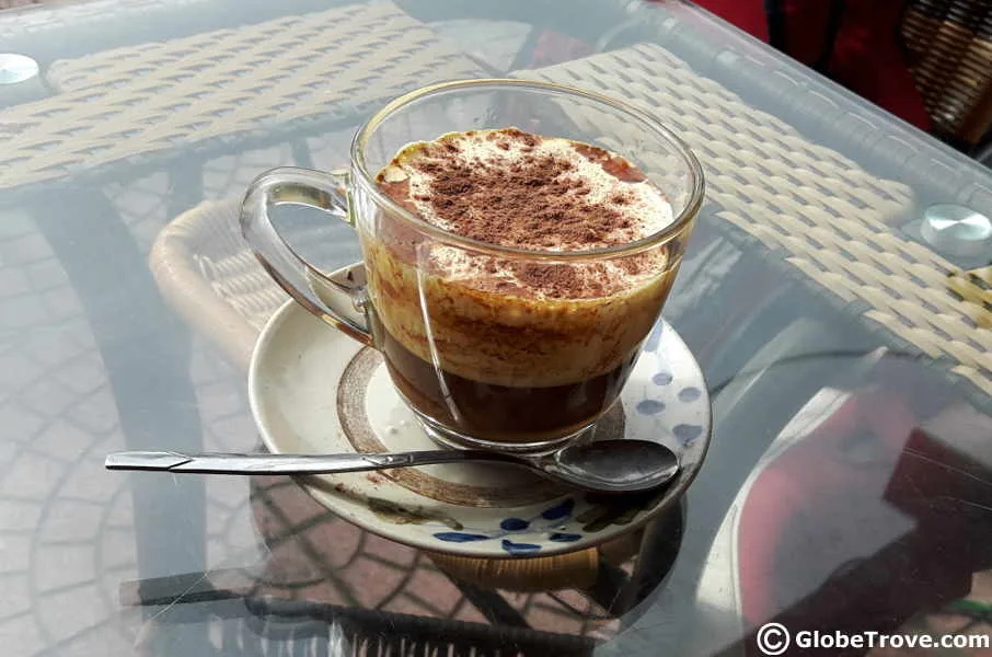 Vietnamese egg Coffee