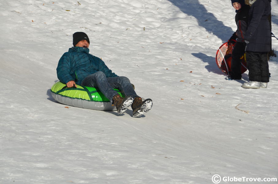 Tubing at Dacha