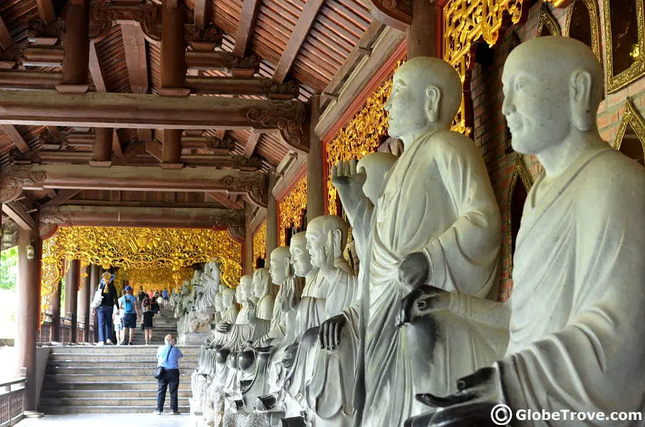 Bai Dinh Temple Corridor