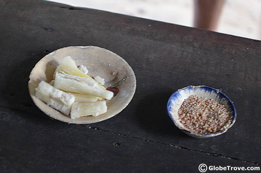 Cu chi tunnel food