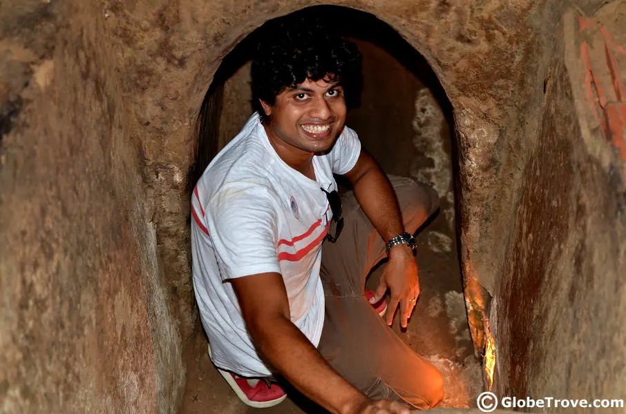 Cu chi tunnel shawn