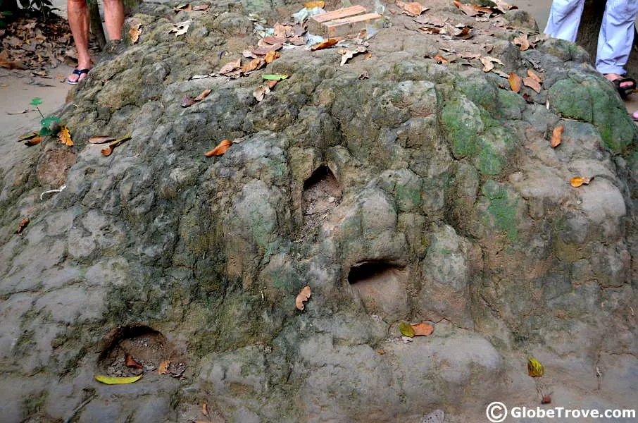 Cu chi tunnels air vents