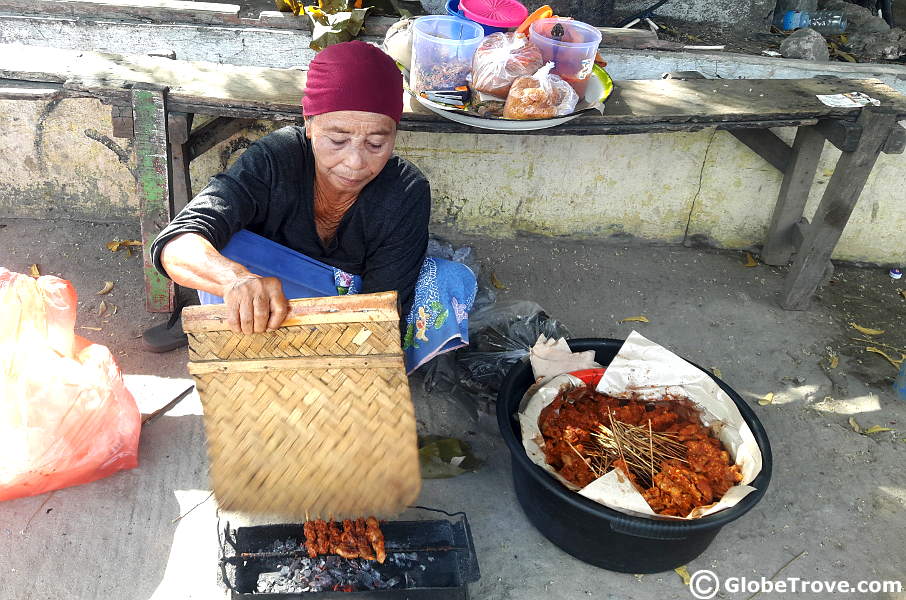 The market square literally has to many places to eat in Gili Trawangan. It is hard to decide on just one!