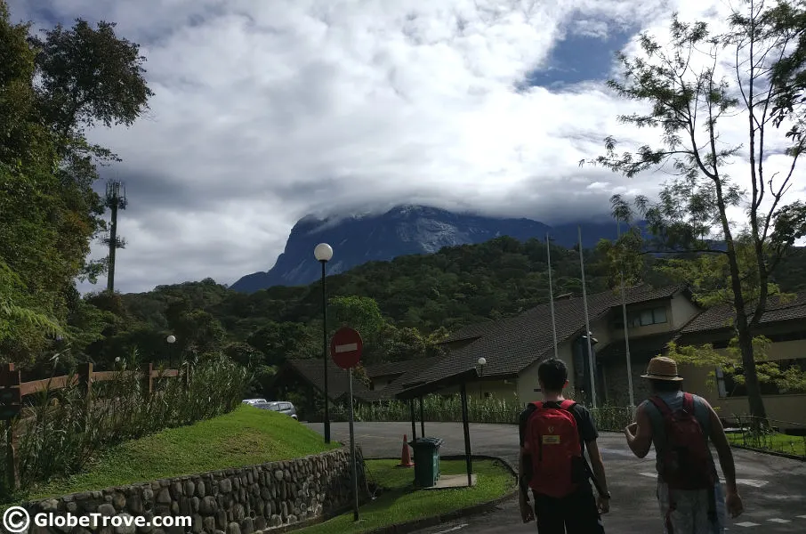 Finding our way around Kinabalu National Park .