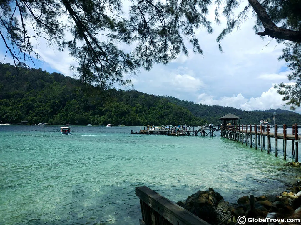 Island hopping in Tunku Abdul Rahman Park