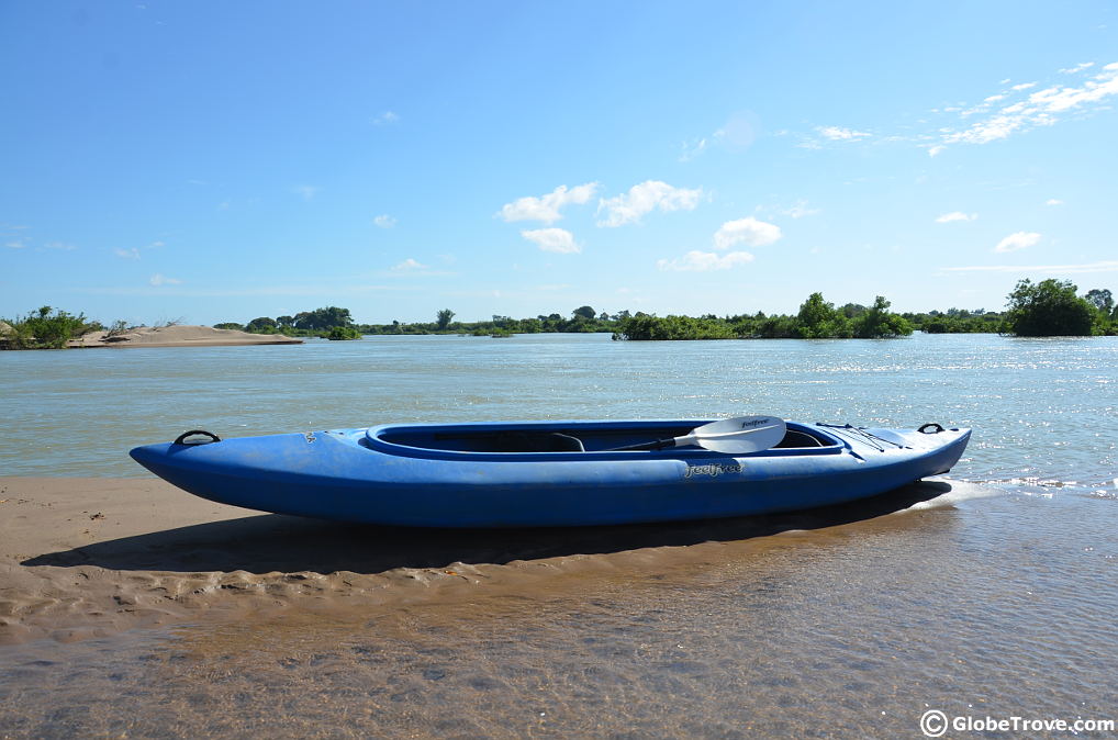 Kayaking with the irrawaddy dolphins in kratie