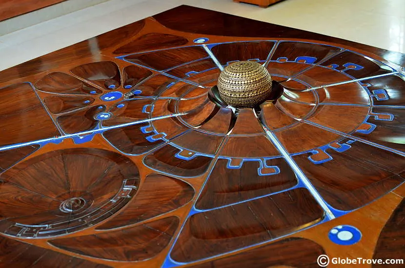 A miniature replica of Auroville where you can see all the iconic sites.