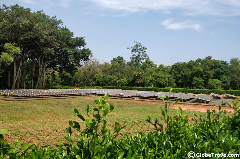 Auroville Solar panels