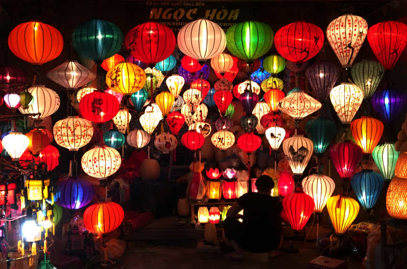 Joceyln travel itinerary lanterns