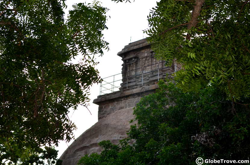 Shawn said that the temple was much prettier up close.