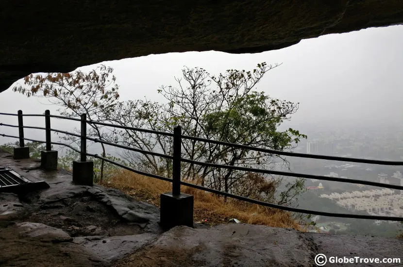 When the Pandavleni caves gave us shelter from the storm