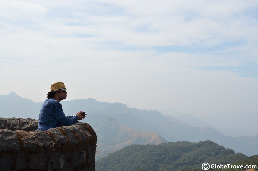 Pratapgad fort wall