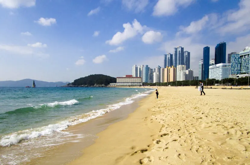 Busan in South Korea is Michelle's top pick for Valentine's day in Asia
