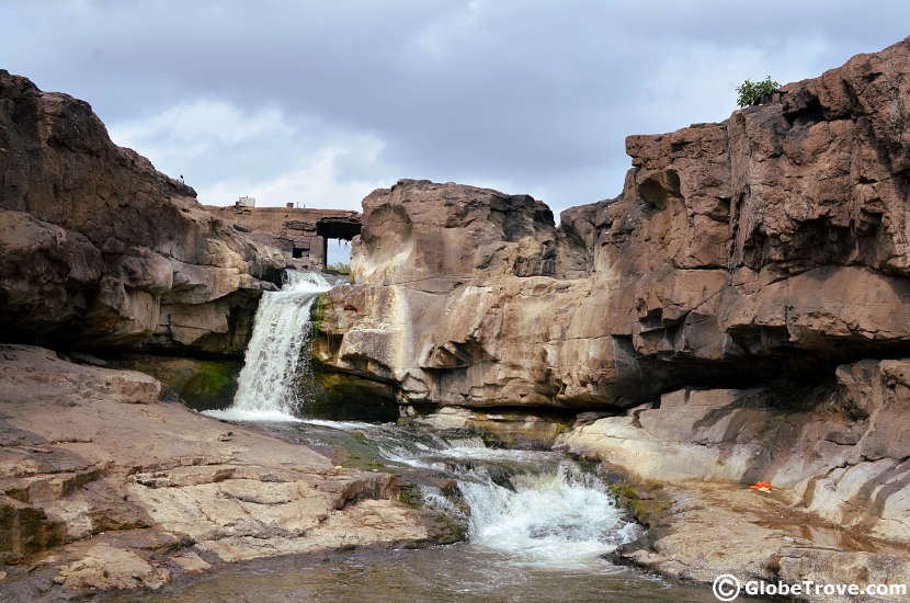 Someshwar waterfalls is a great place to visit on the outskirts of Nashik.