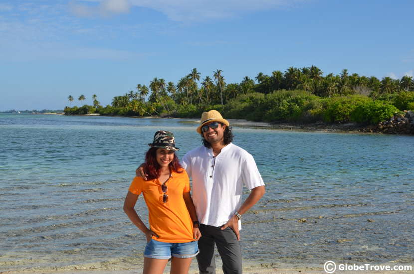 Snorkelling in Addu Atoll Gaukendi beach