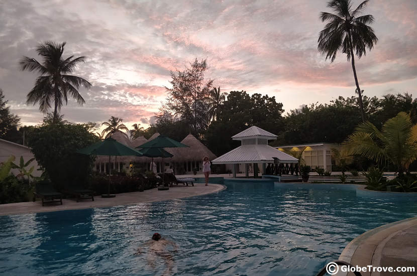 Swimming is one of the greatest things to do in Addu atoll.