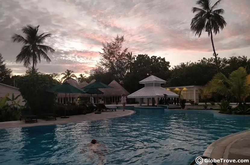 Swimming is one of the greatest things to do in Addu atoll.