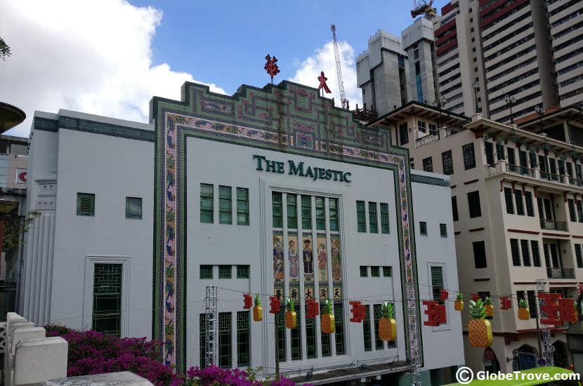 A glimpse of the Majestic theatre.