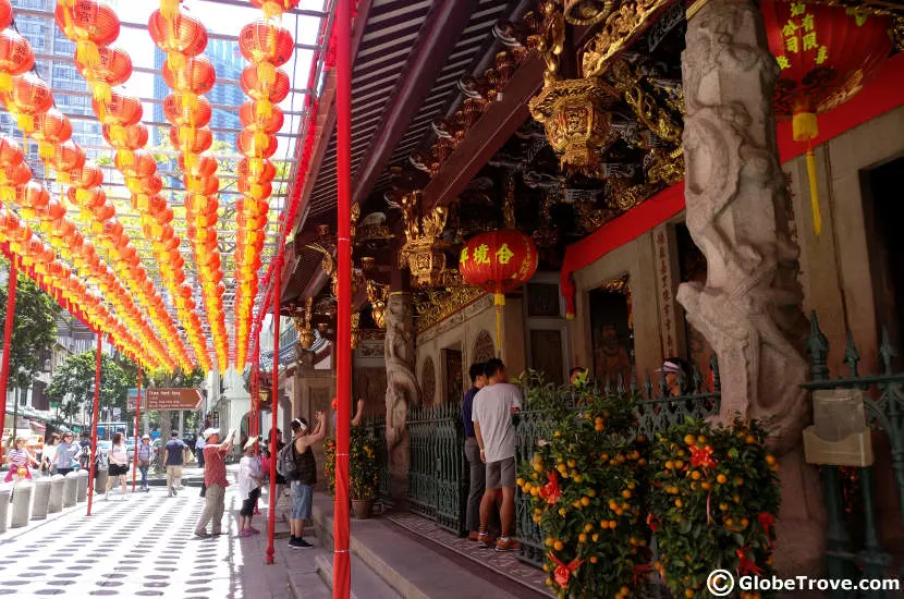 Singapore Chinatown Thian Hock keng