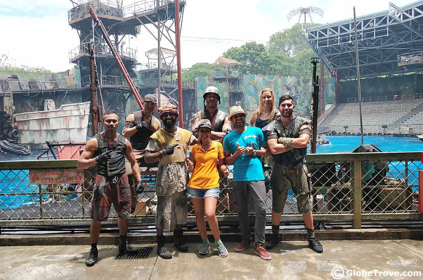 Universal studios singapore waterworld