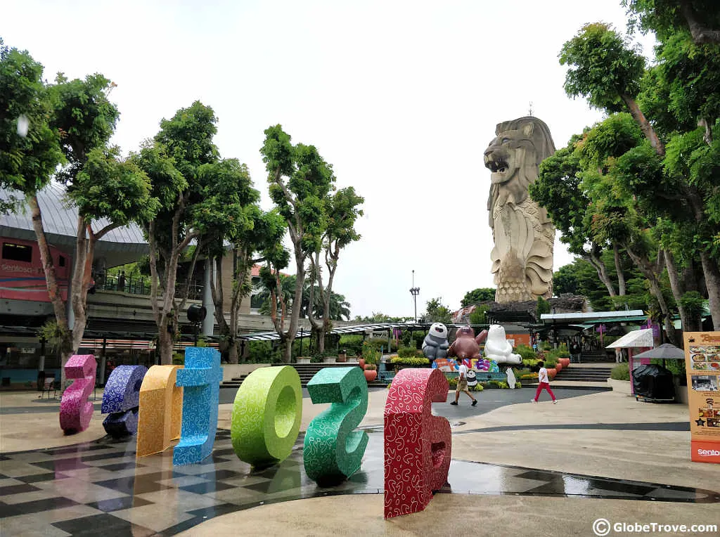 Sentosa island in Singaore