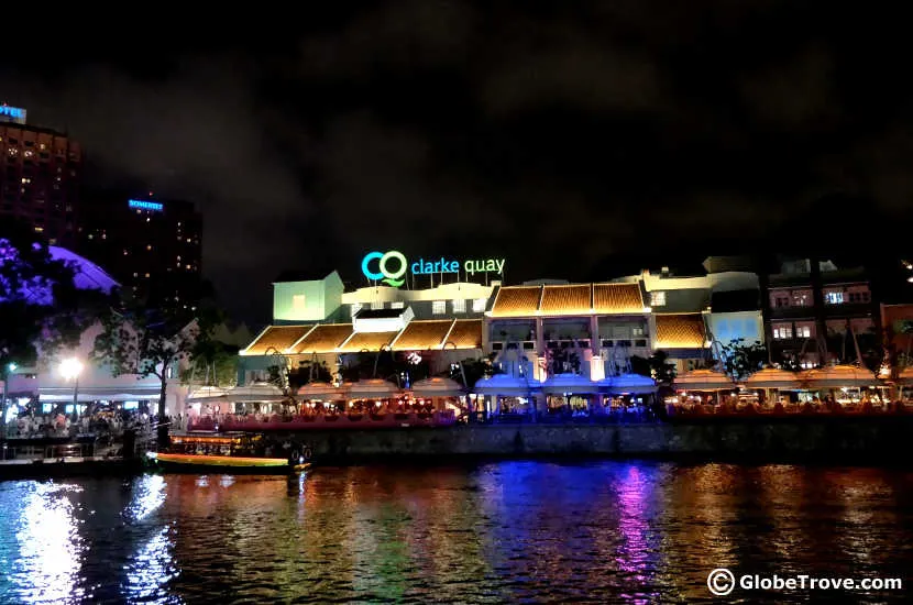 Clarke Quay is a great place to chill and catch a dinner and ranks high on our list of activities for couples in Singapore.