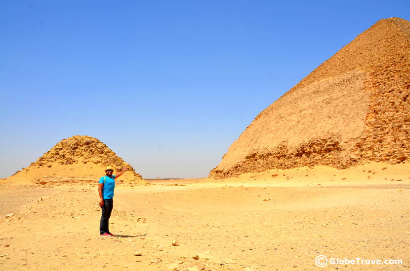 The pyramids of Dahshur sure are magnificent