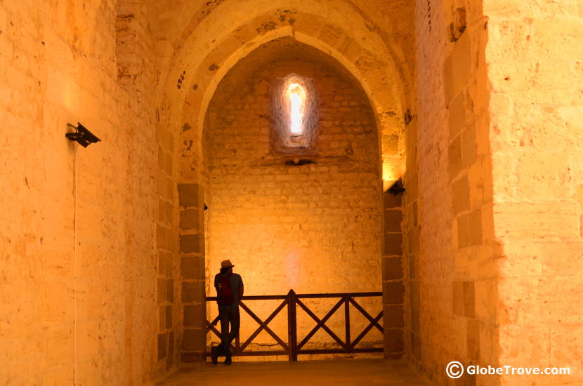 Inside the fort Qaitbey.