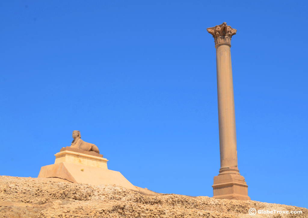 Pompey’s Pillar In Alexandria And The Intriguing Secrets Below It!