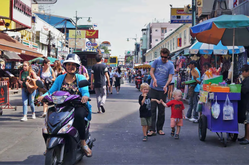 Jenny's pick of best places to visit in South East Asia with kids is Bangkok, Thailand.