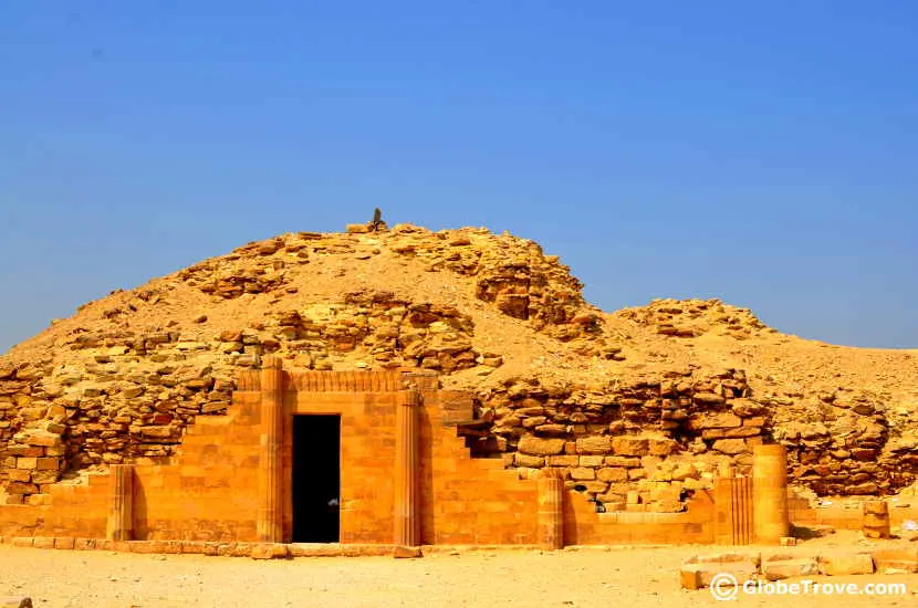 One of the Mastabas in Saqqara.