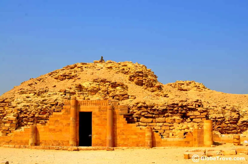 One of the mastabas in the Necropolis of Saqqara.