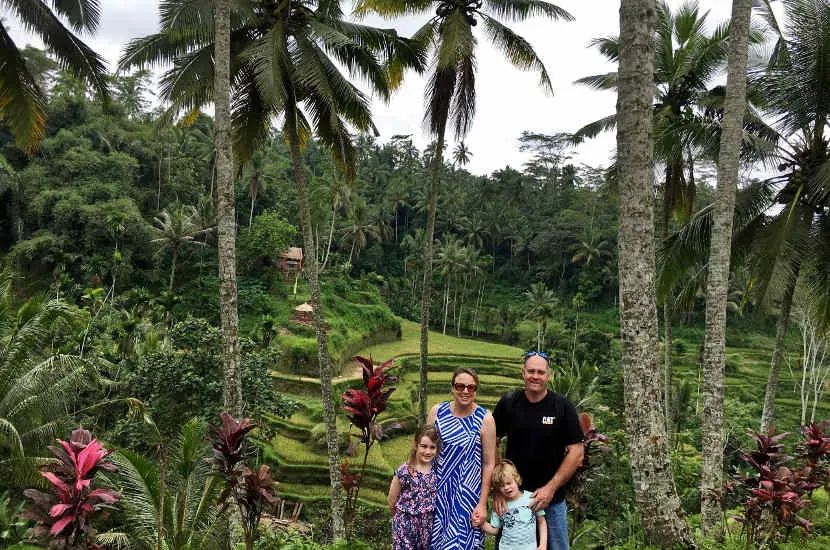 Kate's pick of best places to visit in South East Asia with kids is Bali, Indonesia.