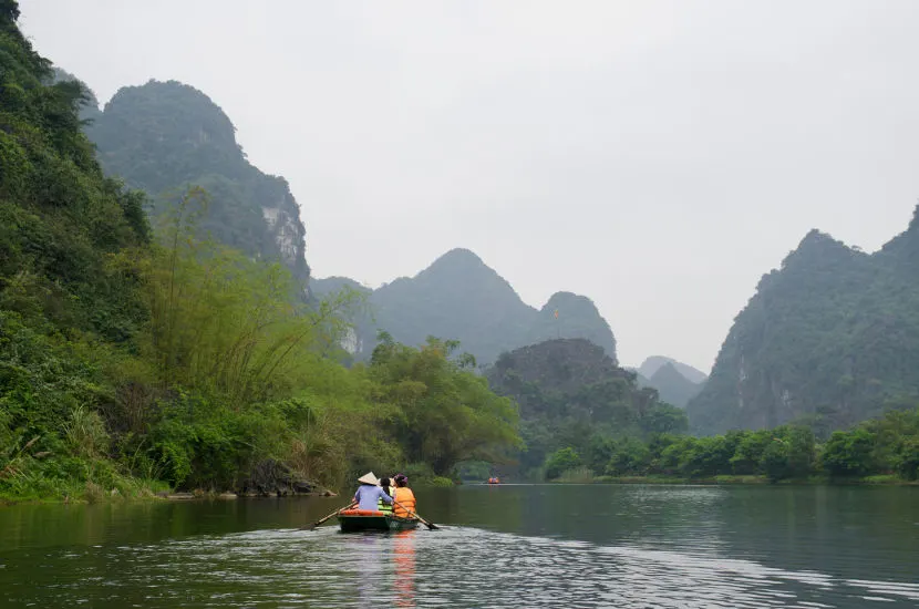 When asked where to go in Vietnam, Michelle said Ninh Binh.