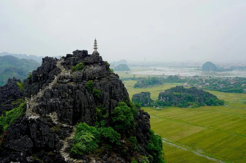 When asked where to go in Vietnam, Ben said Tam Coc.
