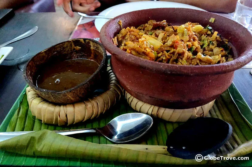 Kothu roti is one of the most popular items of food in Sri Lanka