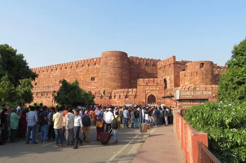 Agra Fort is another one of the gorgeous UNESCO Heritage sites in India.