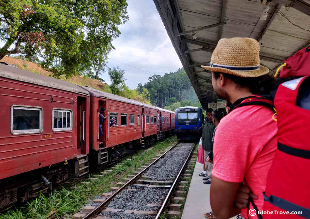 Getting from Ella to Kandy by train