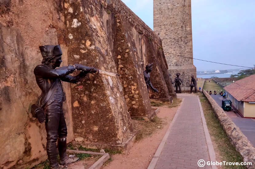 The Galle fort is one of the iconic places to visit in Sri Lanka.