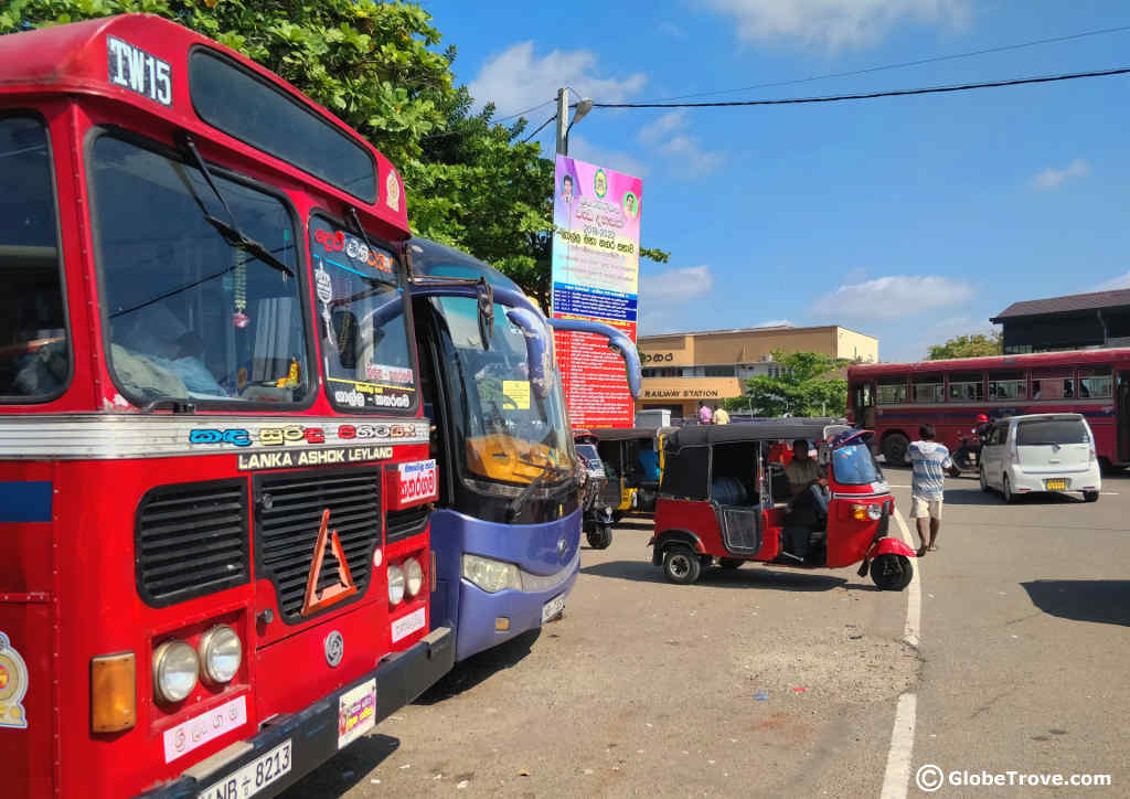 Galle to Tissamaharama by bus