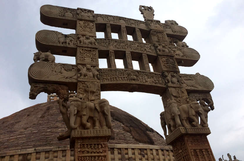 Sanchi is another one of the gorgeous UNESCO Heritage sites in India.