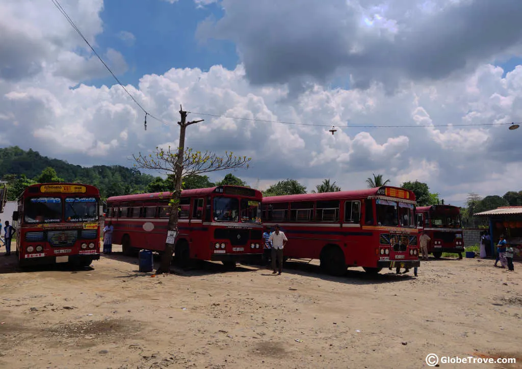 Trincomalee to Colombo by bus