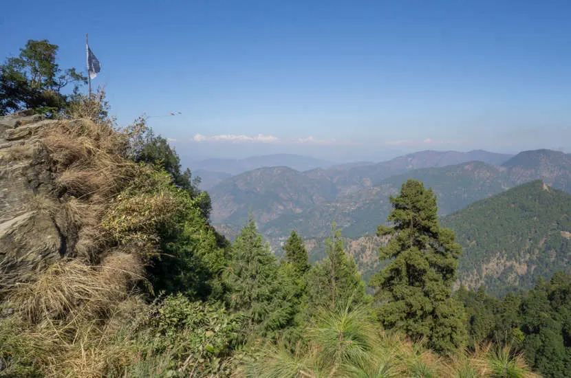 View of the Himalayas from one of Nainital's many viewpoints. Definitely a high point of my one month itinerary in North India