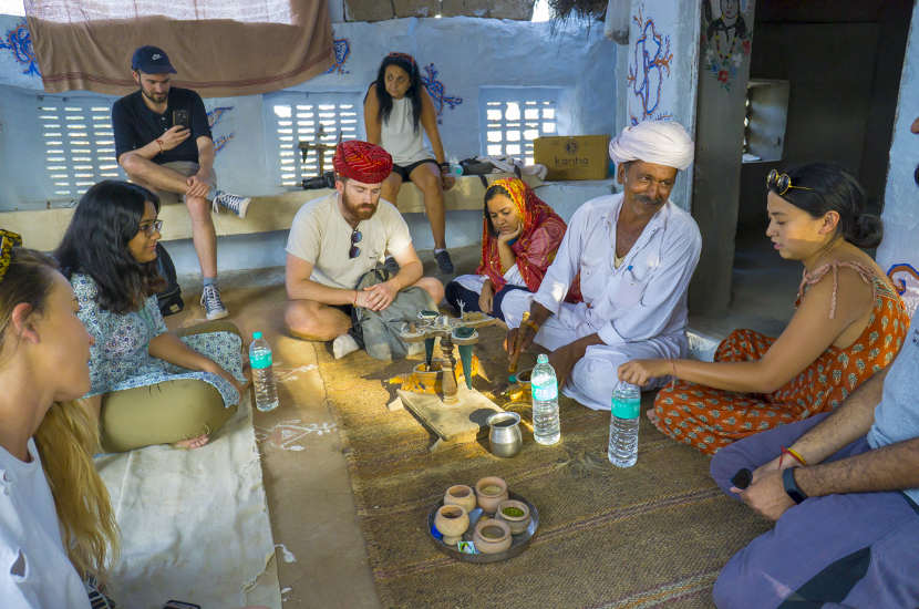 Another great place to visit during your one month itinerary in north India is Bishnoi Village outside of Jodhpur.