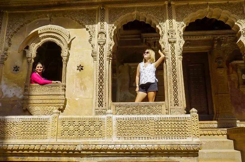 Walking around the town of Jaisalmer should really be part of your one month itinerary of North India.