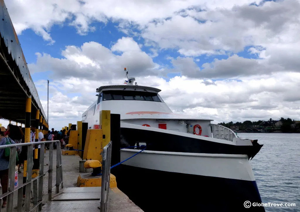 Ferry from Bohol to Cebu