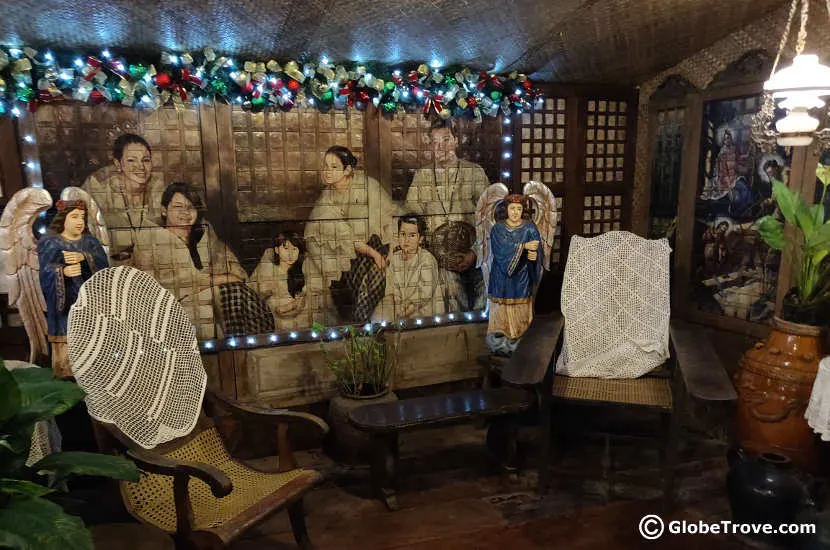 Inside the Yap Ancestral House in Cebu City.