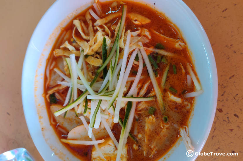 Laksa can be spotted on almost every menu.
