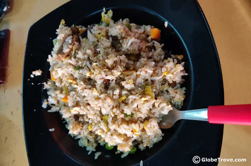 From neighbouring Malaysia comes this item of food: Nasi Goreng!